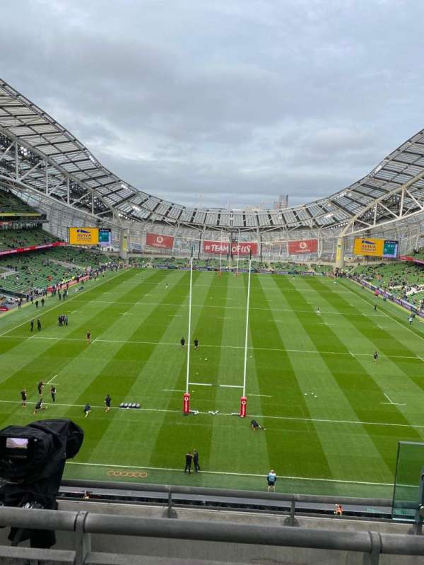 Aviva Stadium, section: 515, row: D, seat: 13