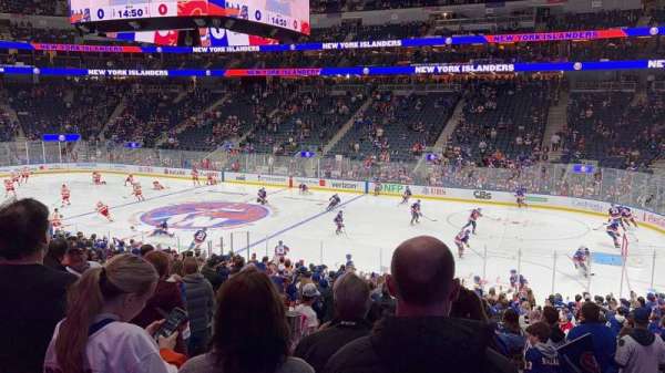 UBS Arena, section: 102, row: 22, seat: 23