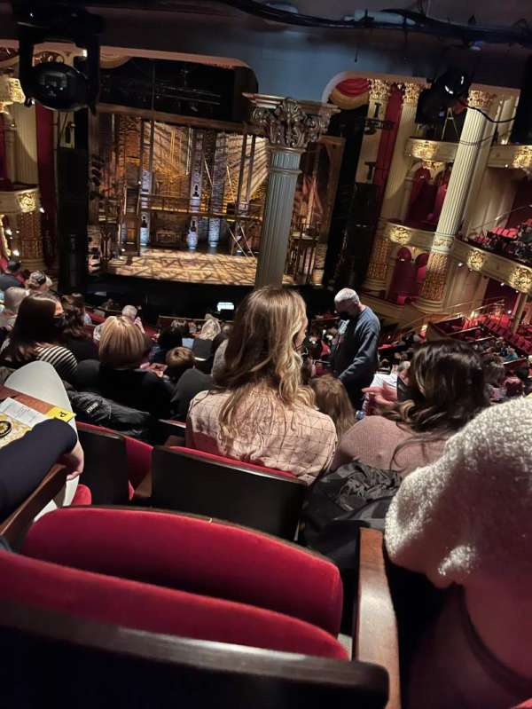 Academy of Music, section: Balcony F, row: F, seat: 5