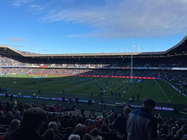 Murrayfield Stadium, section: W7, row: M