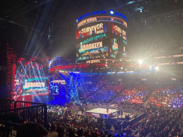 Barclays Center, section: 122, row: 1, seat: 5