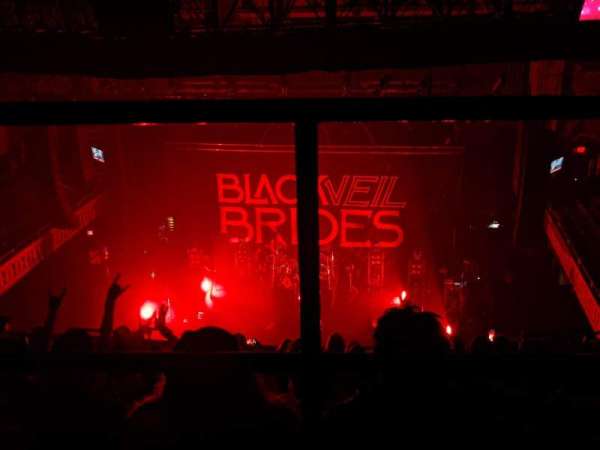 The Tabernacle, section: 401, row: A, seat: 9