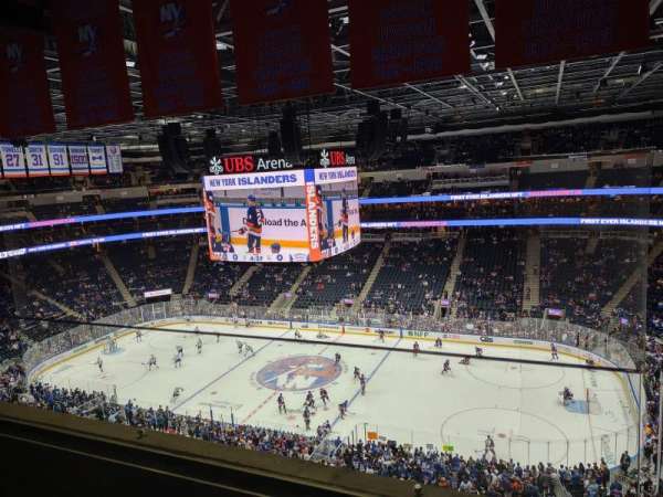 ubs arena, section: 304, row: 1, seat: 16