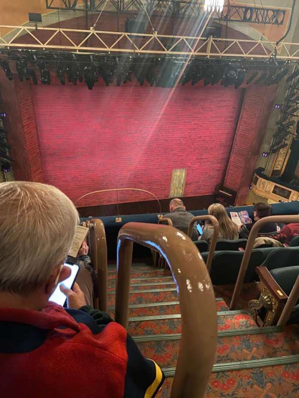 Shubert Theatre, section: Mezzanine L, row: E, seat: 1