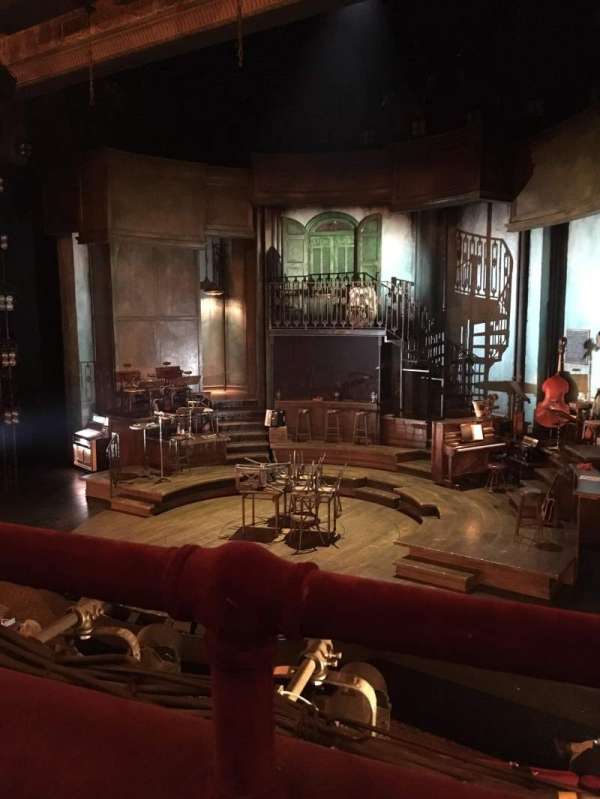 Walter Kerr Theatre, section: Mezzanine R, row: A, seat: 10