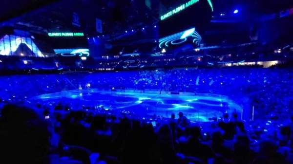 Climate Pledge Arena, section: 12, row: Y, seat: 4