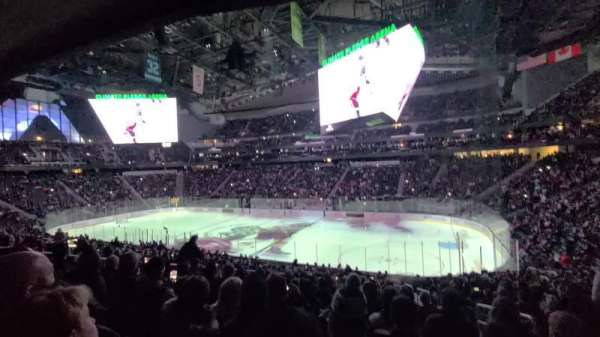 Climate Pledge Arena, section: 12, row: Y, seat: 4