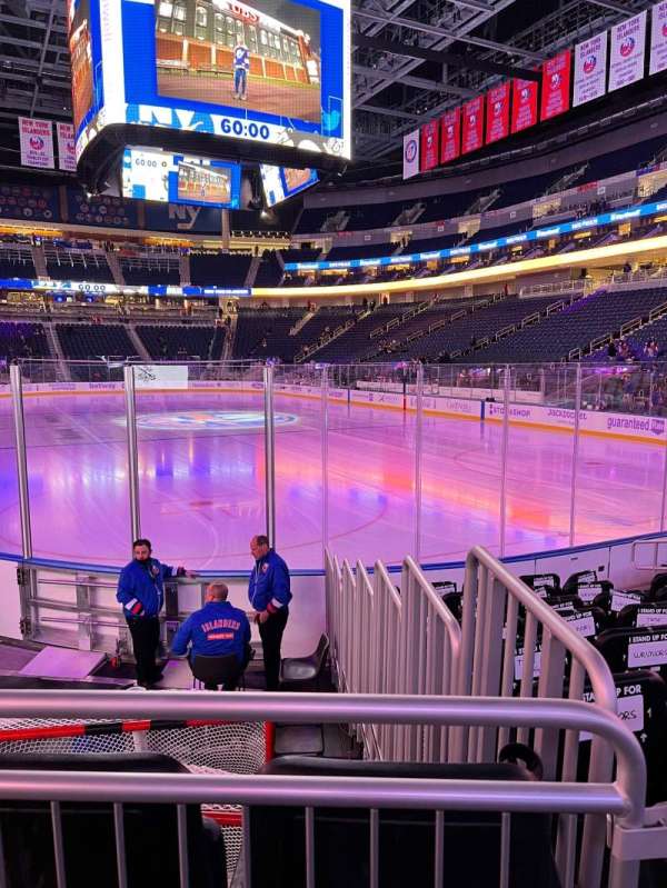 UBS Arena, section: 110, row: 9, seat: 12