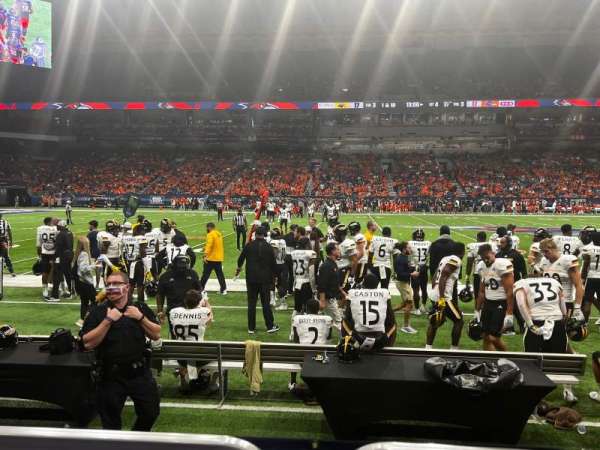 Alamodome, section: 135, row: 1, seat: 7