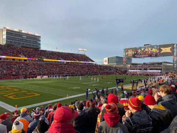 Jack Trice Stadium, section: 27, row: 16, seat: 3