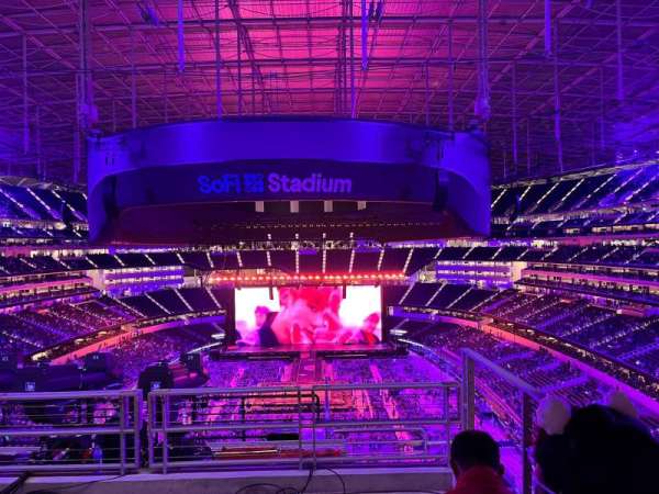 SoFi Stadium, section: 232, row: 10, seat: 2