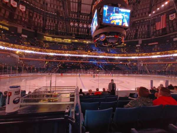 KeyBank Center, section: 106, row: 9, seat: 5