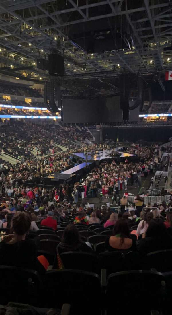 UBS Arena, section: 108, row: 26, seat: 8
