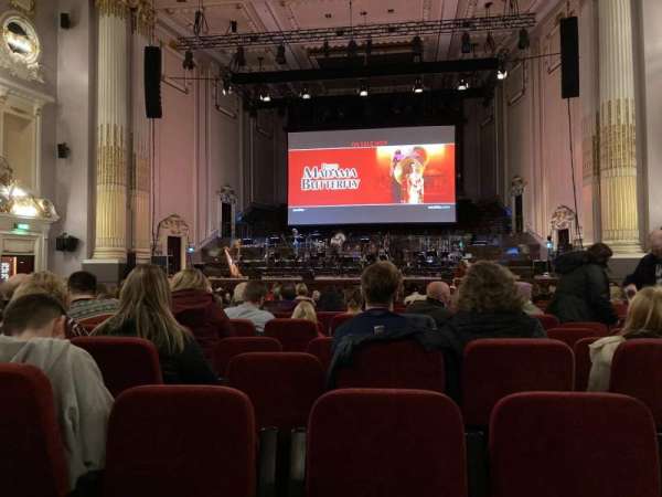 Usher Hall, section: Stalls, row: Z, seat: 21