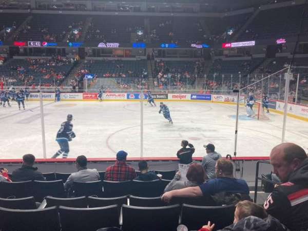 Van Andel Arena, section: 107, row: G, seat: 3-4