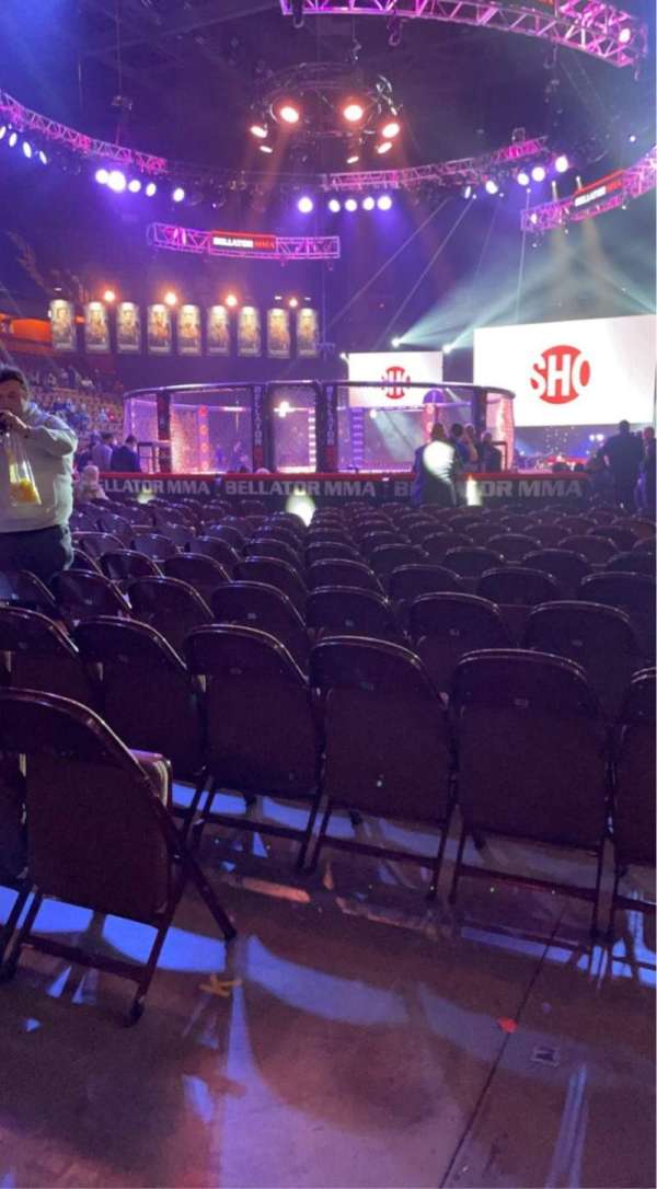 Mohegan Sun Arena, section: 18, row: A, seat: 6