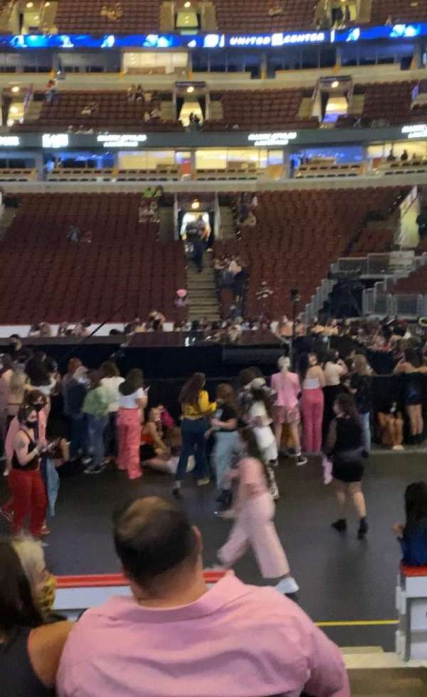 United Center, section: 110, row: 8, seat: 1-2