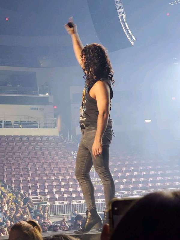 Giant Center, section: Floor A, row: 4, seat: 10