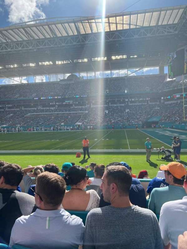 Hard Rock Stadium, section: 115, row: 5, seat: 11