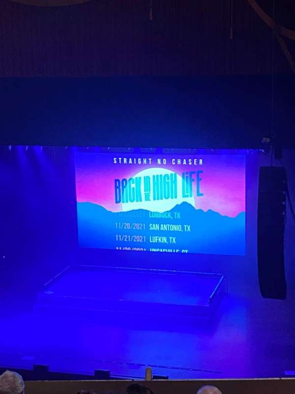 Wang Theatre, section: Balcony RC, row: E, seat: 20