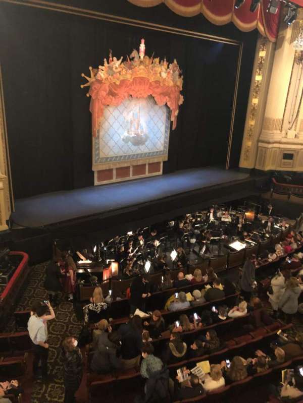 Citizens Bank Opera House, section: Dress Circle L, row: AA, seat: 33