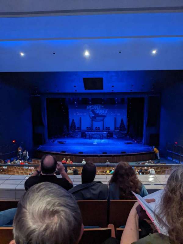 Ovens Auditorium, section: Mezzanine C, row: DD, seat: 14