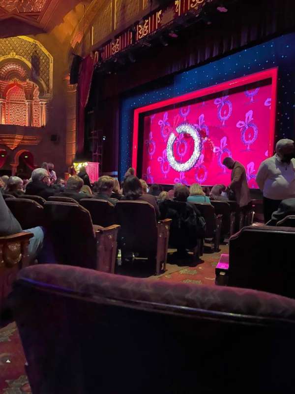 Fox Theatre, Atlanta, section: Orchestra R, row: M, seat: 2