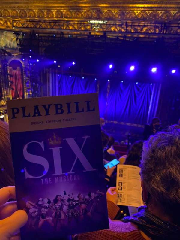 Lena Horne Theatre, section: Rear Mezzanine RC, row: J, seat: 108