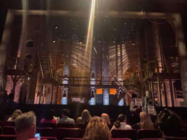 Hollywood Pantages Theatre, section: ORCHC, row: F, seat: 108