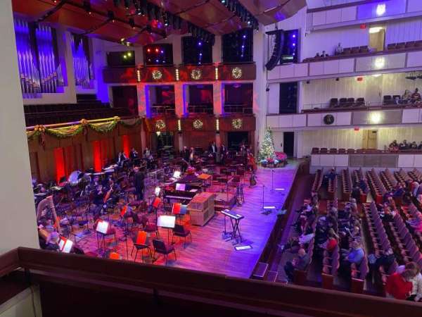 The Kennedy Center Concert Hall, section: Box 57, seat: 4