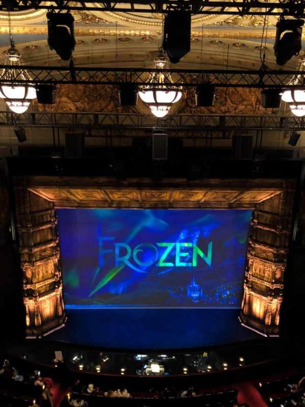 Theatre Royal Drury Lane, section: Balcony, row: A, seat: 27