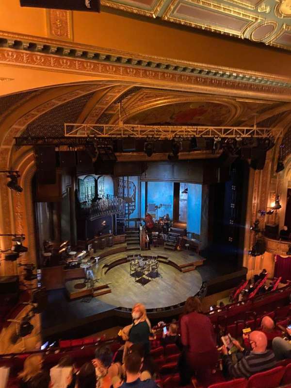Walter Kerr Theatre, section: Mezzanine L, row: J, seat: 15