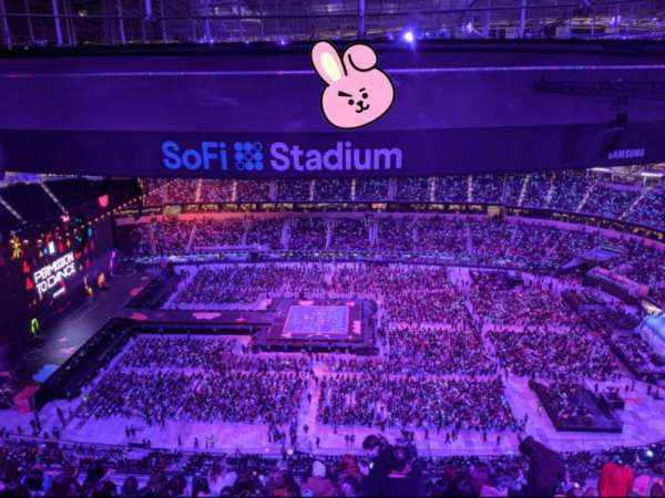 SoFi Stadium, section: 515, row: 1, seat: 8