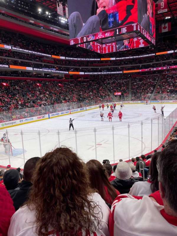 Little Caesars Arena, section: 101, row: 12, seat: 6