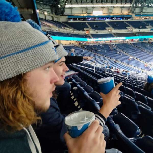 Ford Field, section: 139, row: 35, seat: 20