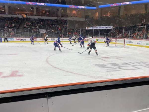 PPL Center, section: 103, row: 2, seat: 11