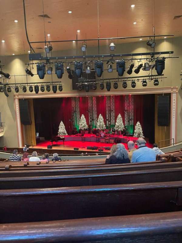 Ryman Auditorium, section: Bal-12, row: N, seat: 4