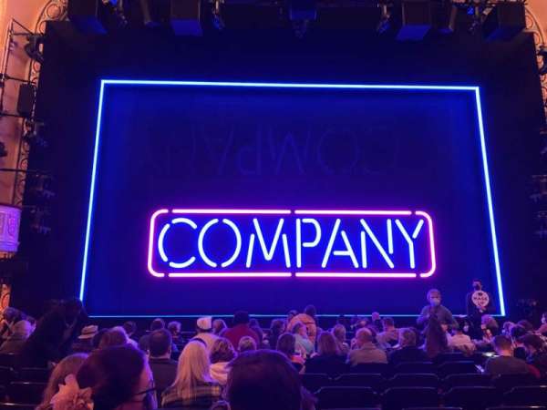Bernard B. Jacobs Theatre, section: Orchestra C, row: K, seat: 111