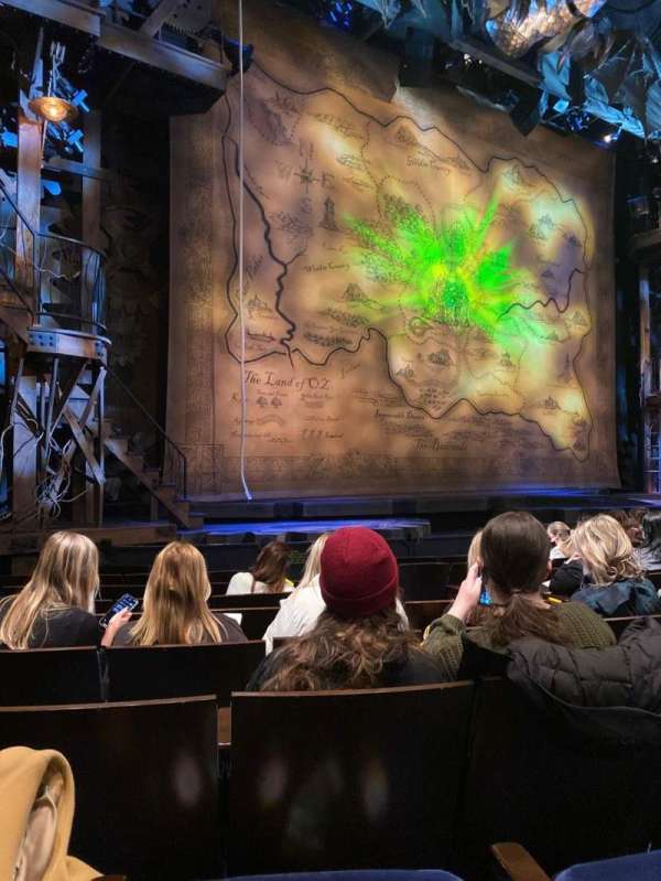 Gershwin Theatre, section: Orchestra L, row: E, seat: 11