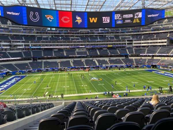 SoFi Stadium, section: VIP245, row: 18, seat: 19