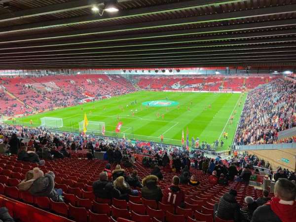 anfield, section: 208, row: 65, seat: 21
