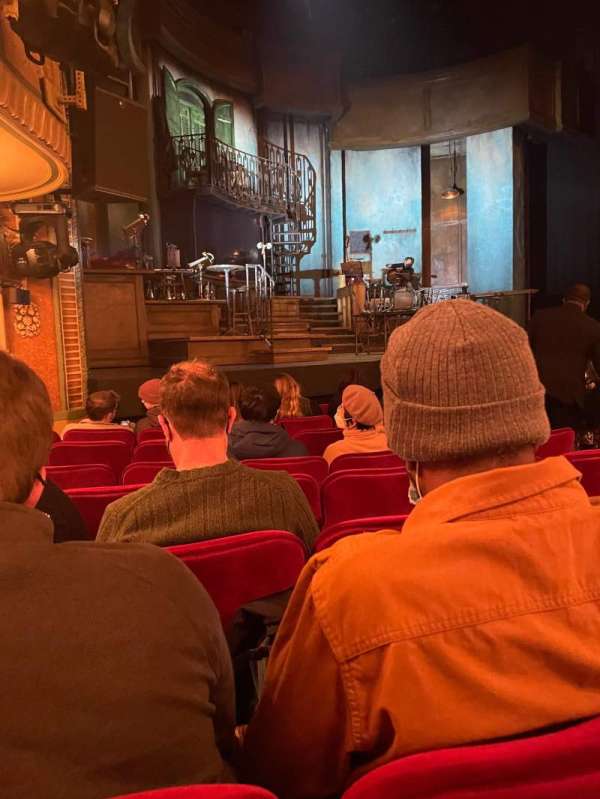 Walter Kerr Theatre, section: Orchestra L, row: J, seat: 13
