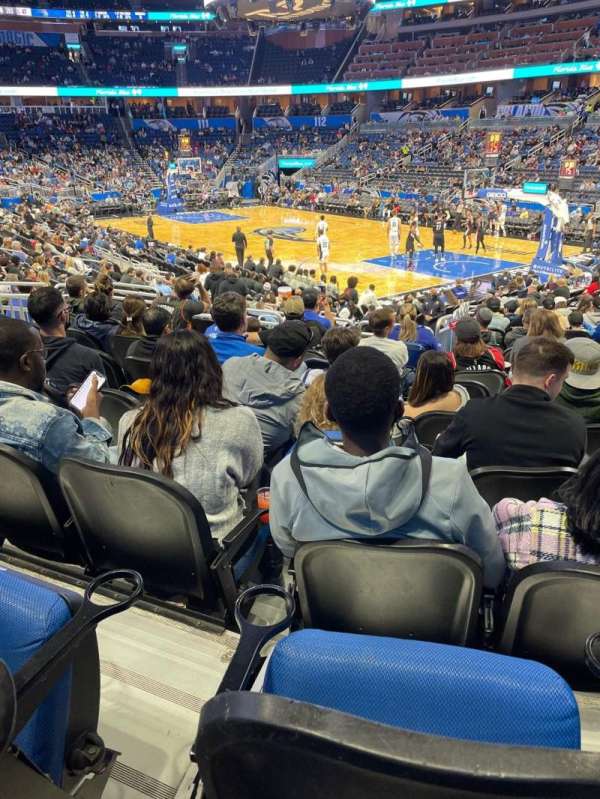Kia Center, section: 103, row: 16, seat: 10