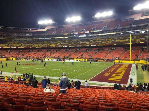 Northwest Stadium, section: 138, row: 24, seat: 8