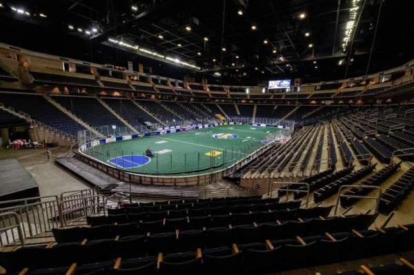 Gas South Arena, section: 114, row: R, seat: 8