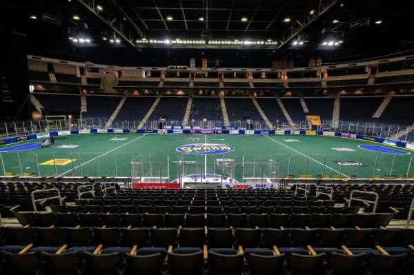 Gas South Arena, section: 118, row: M, seat: 9