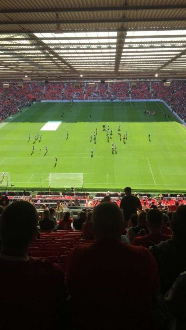 Old Trafford, section: E334, row: 32, seat: 69