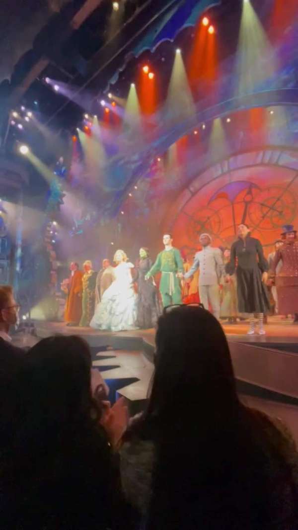 Gershwin Theatre, section: Orchestra R, row: CC, seat: 116