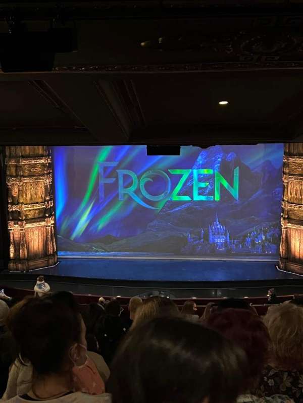 Theatre Royal Drury Lane, section: Royal circle, row: L, seat: 22
