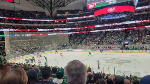 American Airlines Center, section: 106, row: U, seat: 8